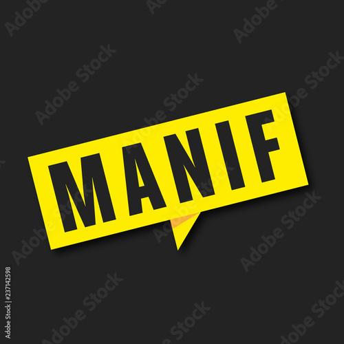 manif