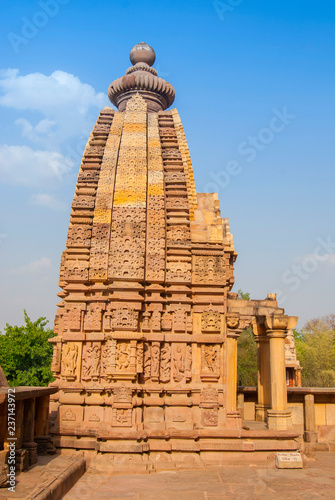 Lakshmana Temple  located within the Western Group of temples at Khajuraho in Madhya Pradesh  India.