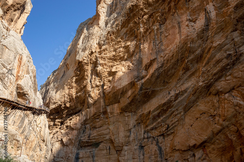 El Caminito del Rey  King s Little Path   one of the most Dangerous in the world with many tourists