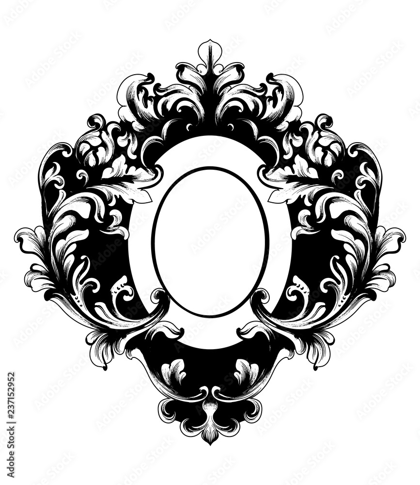 Victorian Mirror Drawing