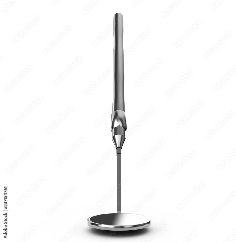 Professional dentist tools isolated on white background. 3D illustration. Professional dentist tools isolated on white background. 3D illustration.