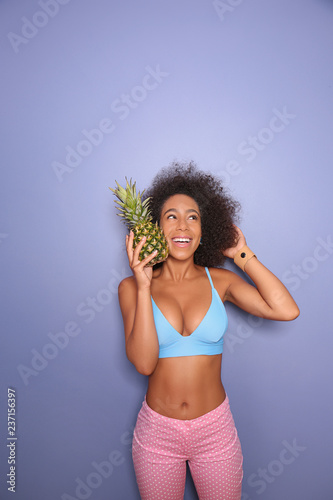 Beautiful African-American ...