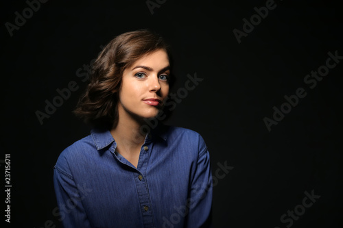 Portrait of beautiful young...