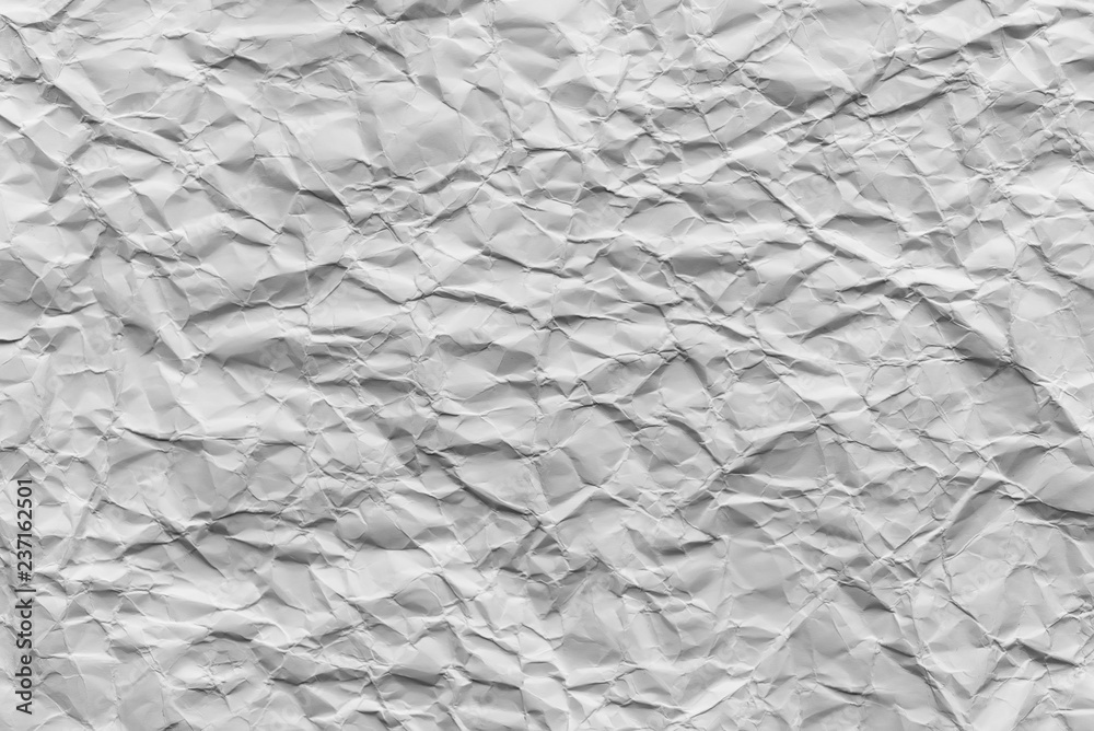 Wrinkled paper texture background