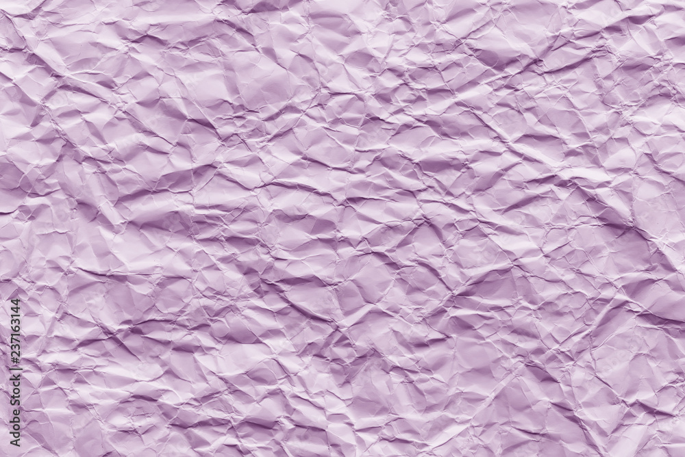 Texture of pink wrinkled paper Texture of pink wrinkled paper