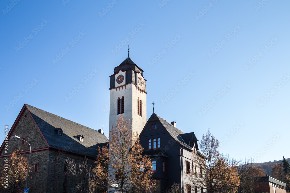Fototapeta premium haiger historic city in hesse germany