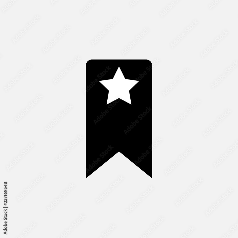 Bookmark icon. Bookmark concept symbol design. Stock - Vector illustration can be used for web.