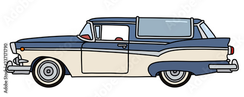 The funny old american station wagon