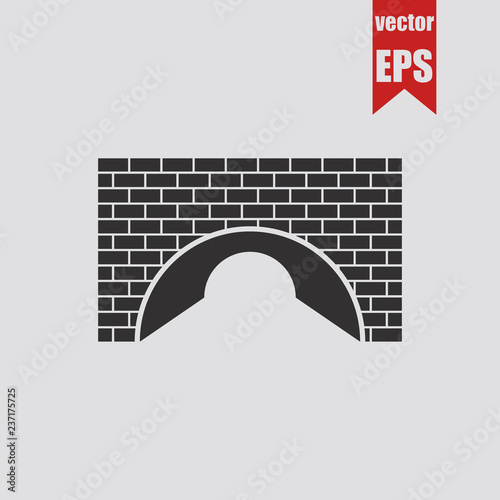 Arch icon.Vector illustration.