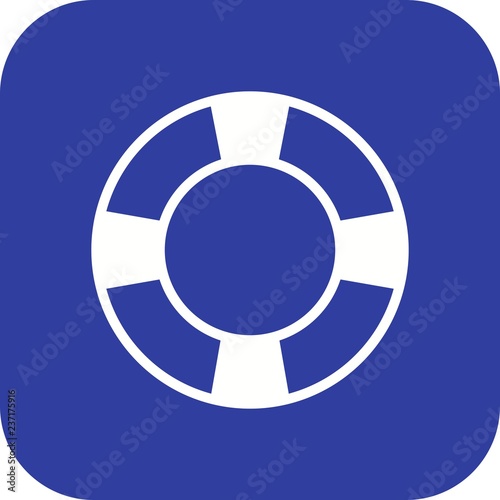 Life Preserver Vector Icon