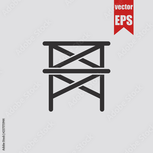 Scaffold icon.Vector illustration.