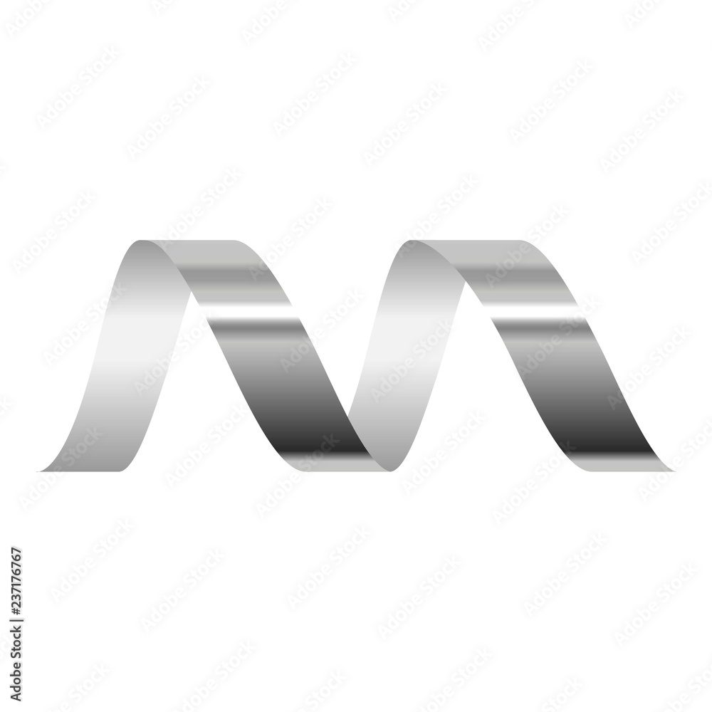 Bright serpentine icon. Realistic illustration of bright serpentine vector icon for web design isolated on white background