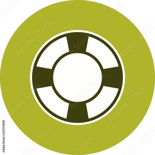 Life Preserver Vector Icon
