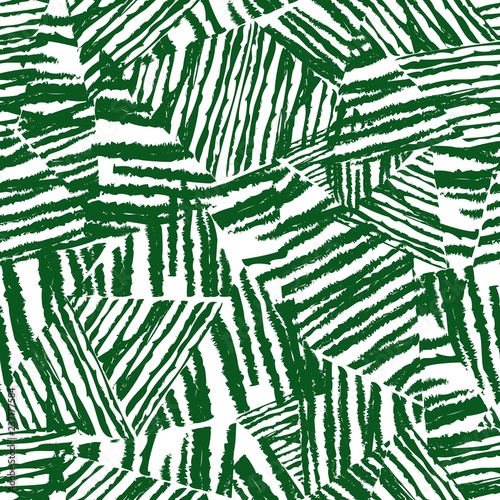 Tropical pattern, vector floral background. palm leaves seamless pattern. Chaotic rough texture on white background.