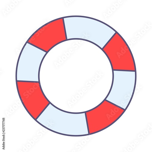 Life Preserver Vector Icon
