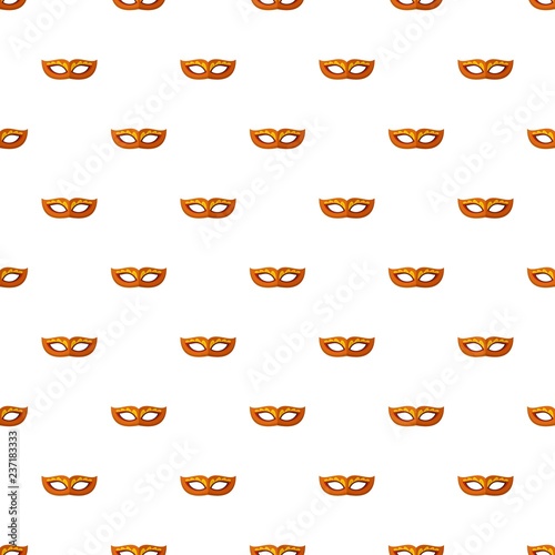 Feather mask pattern seamless vector repeat for any web design