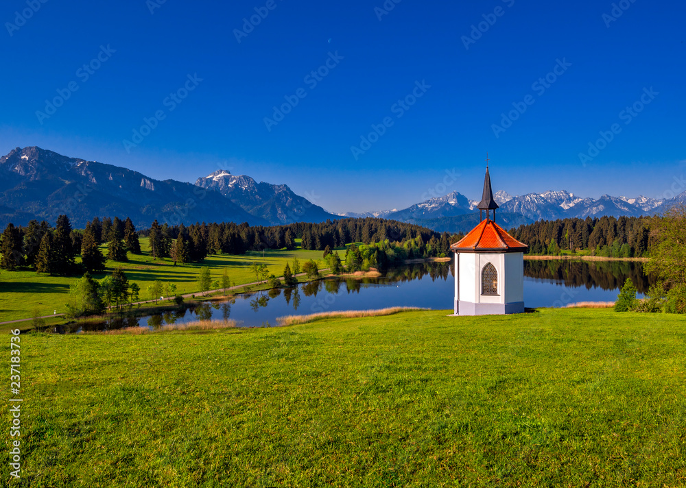 Hergratsrieder Lake, Bavaria, Germany