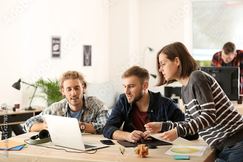 IT specialists working in o...