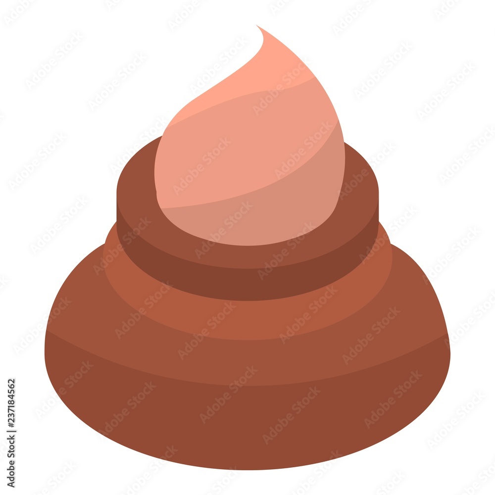 Muffin biscuit icon. Isometric of muffin biscuit vector icon for web design isolated on white background Muffin biscuit icon. Isometric of muffin biscuit vector icon for web design isolated on white background