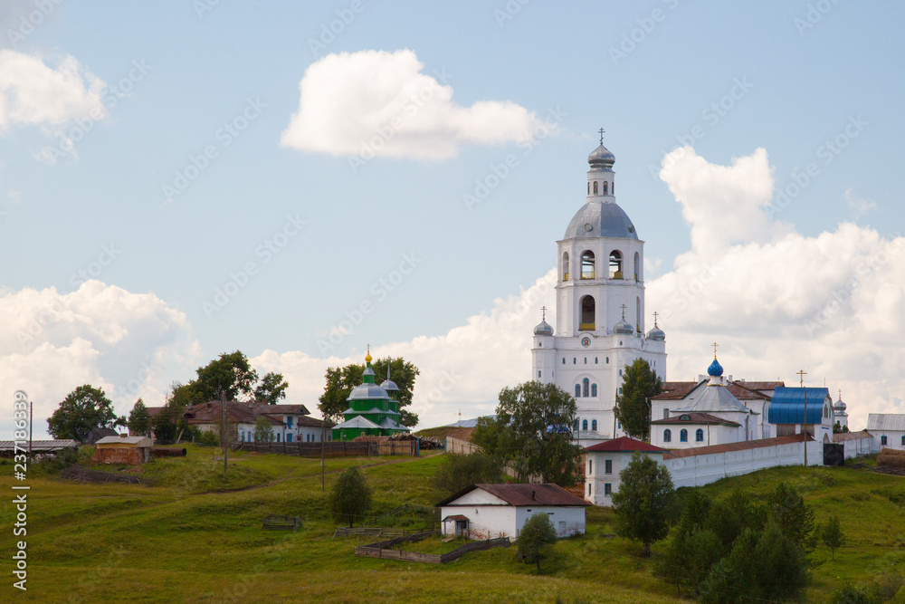 Ul'yanovo.Trinity-Stefano-Ulyanovsk monastery. Russia.