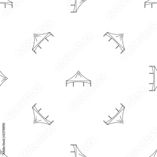Festival tent pattern seamless vector repeat geometric for any web design