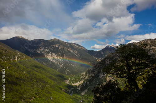 Fototapeta Naklejka Na Ścianę i Meble -  Spring in Ordesa and Monte Perdido National Park, Spain