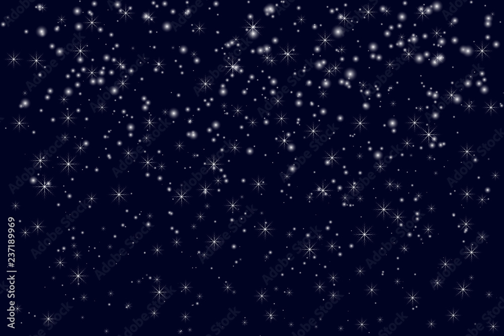 Christmas background for your text. Winter background with snowflakes.