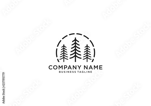 three pine logos