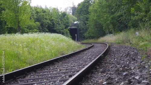 eisenbahngleisenkurve
