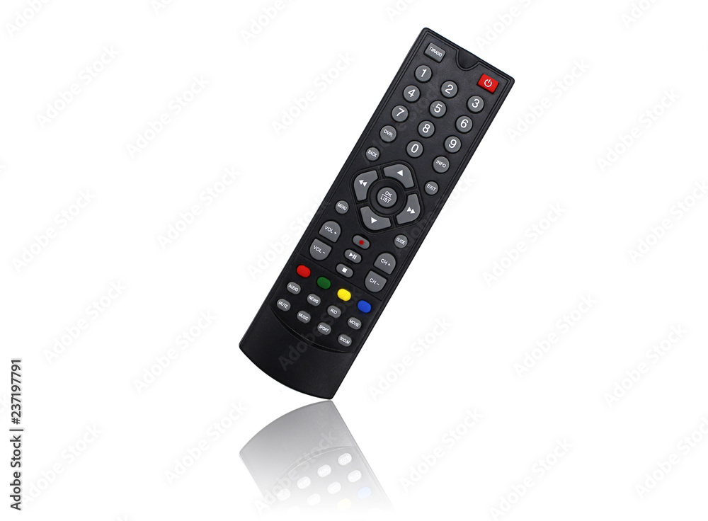 Remote control isolated on white background Remote control isolated on white background