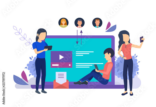 Media technologies, online communications, selfie on smartphone, review media.