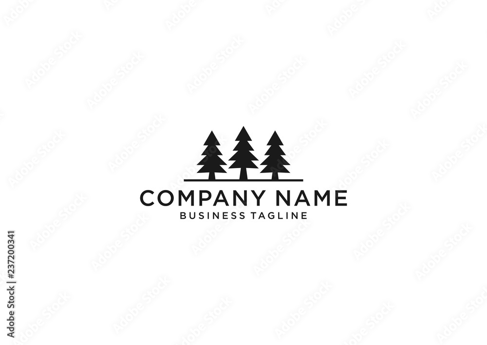 three pine logos
