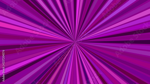 Purple psychedelic abstract striped starburst background design - vector explosion graphic