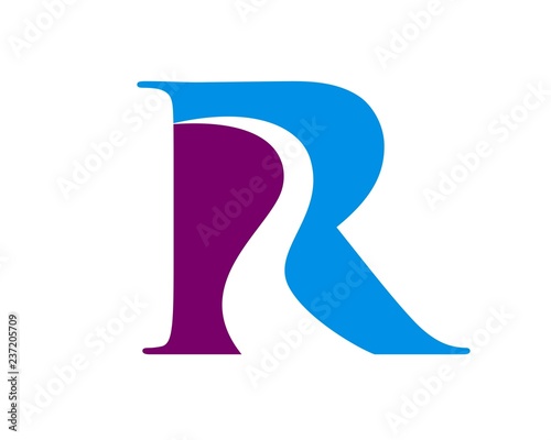 R river logo