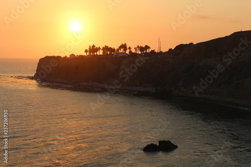 Sunset over Lighthouse