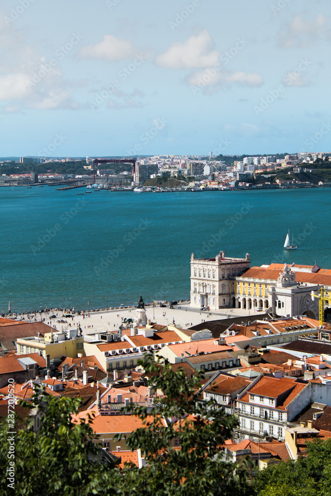 view of lisbon portugal