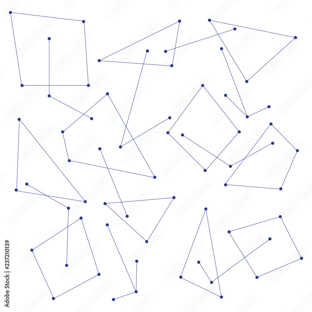 Background abstraction of geometric shapes Background abstraction of geometric shapes