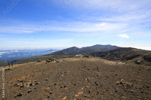 蔵王 熊野岳山頂の風景（山形県上山市）