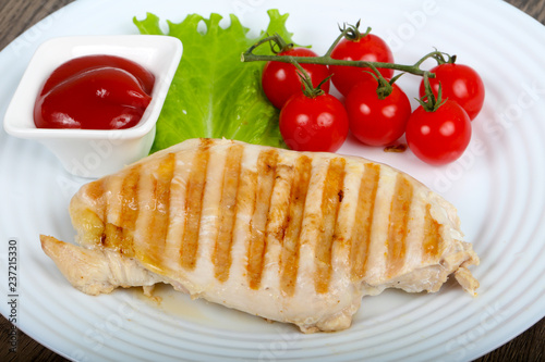 Grilled chicken breast