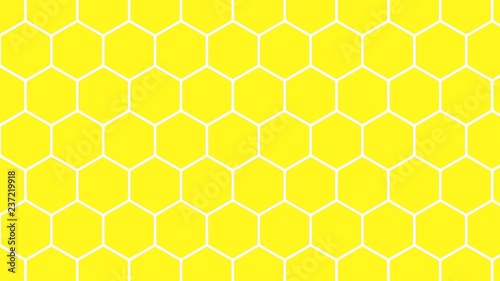 illustration of honeycomb with honey