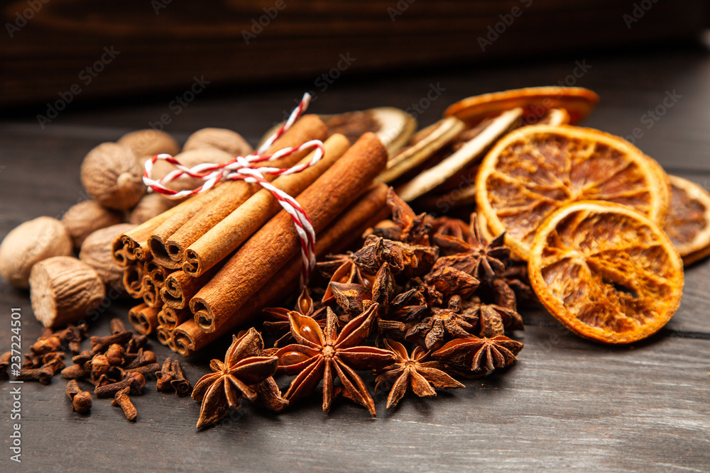 Assortment of spice