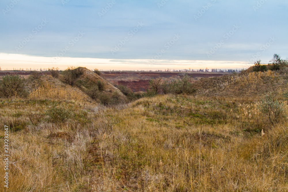 Autumn Tavrian steppe