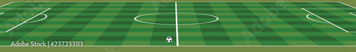 Soccer field. vector illustration