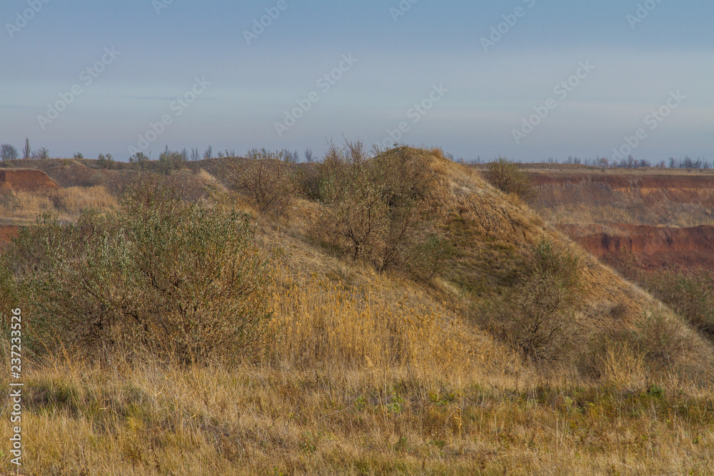 Obraz premium Autumn Tavrian steppe