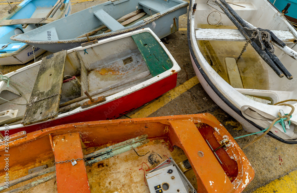 Fishing boats in Canido - Vigo