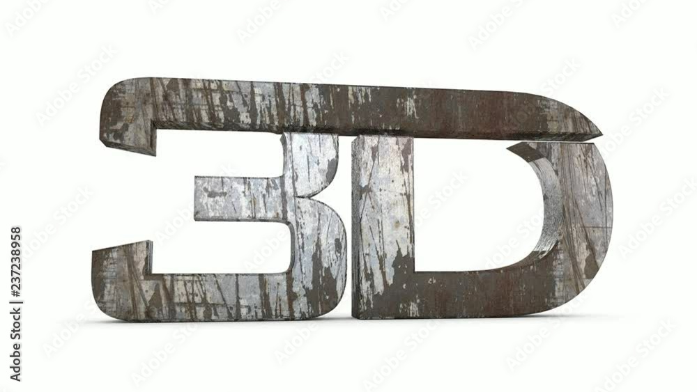 3D animation of 3D graphics symbol Assembly.