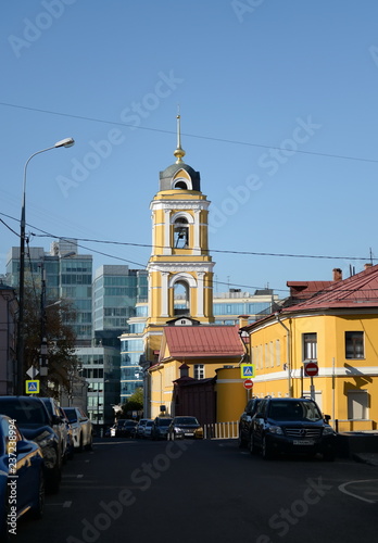  Mother of God-Nativity monastery on Rozhdestvenka street in Moscow photo