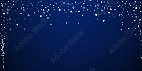 Random falling stars Christmas background. Subtle 