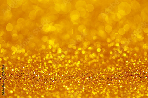 Golden glitter light