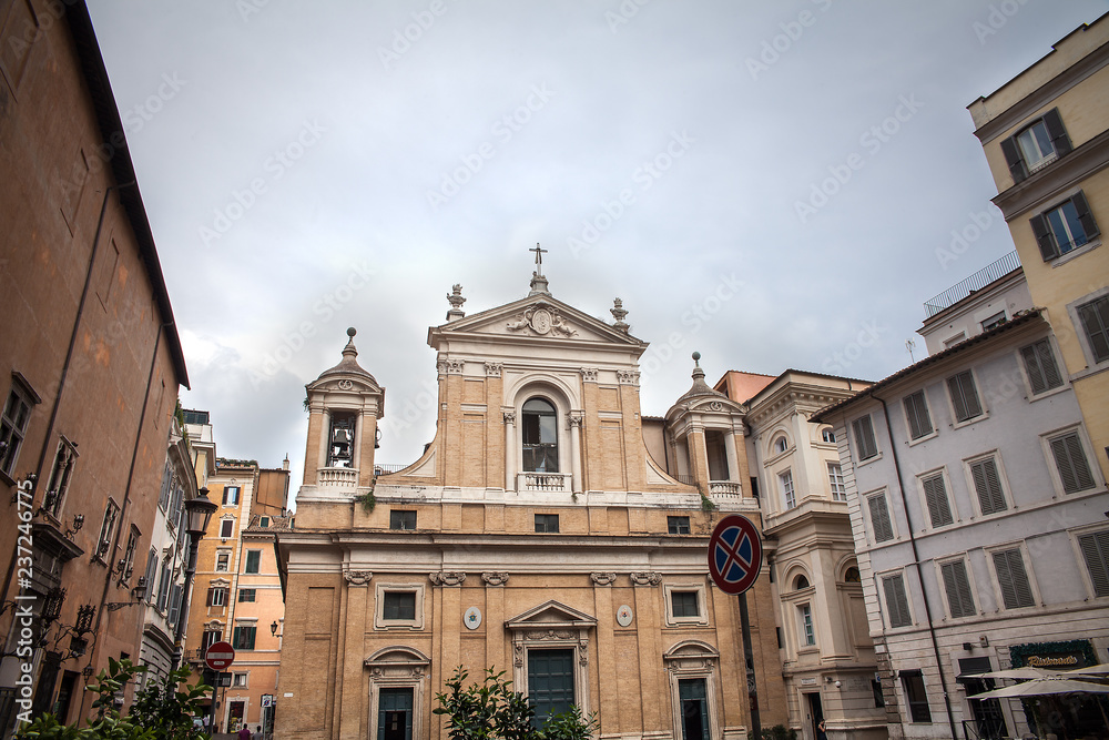 Baroque Church of Rome, Italy